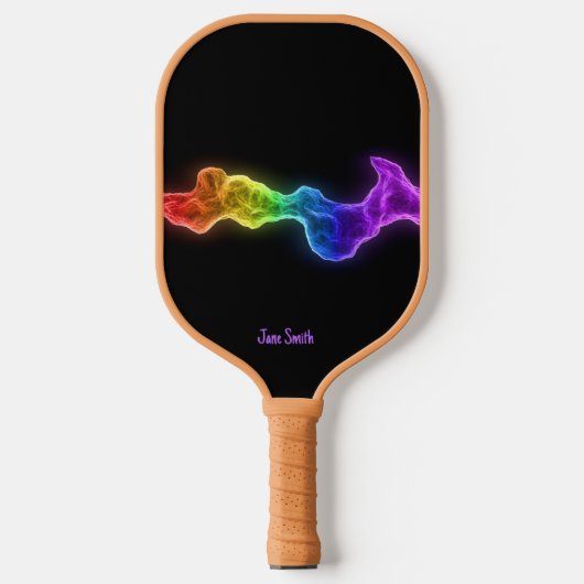 gepersonaliseerde augurkkogelpeddel pickleball paddle (Voorkant)