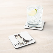 Gepersonaliseerde Aussie Australian Shepherd Dog Bier Onderzetter (Rechterzijde)