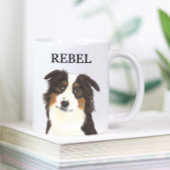 Gepersonaliseerde Aussie Australian Shepherd Koffiemok