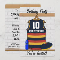 Gepersonaliseerde Aussie Rules Football Jersey BRY