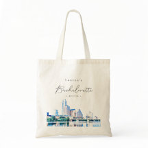 Gepersonaliseerde Austin Skyline Bachelorette Part