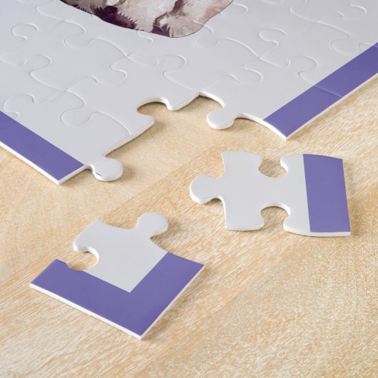 Gepersonaliseerde Australische Herder Jigsaw Puzze Legpuzzel (Zijkant)