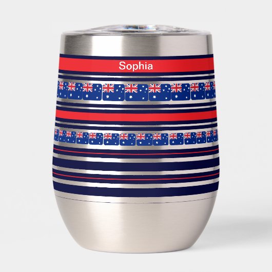 Gepersonaliseerde Australische Patriottische Vlag (Voorkant)