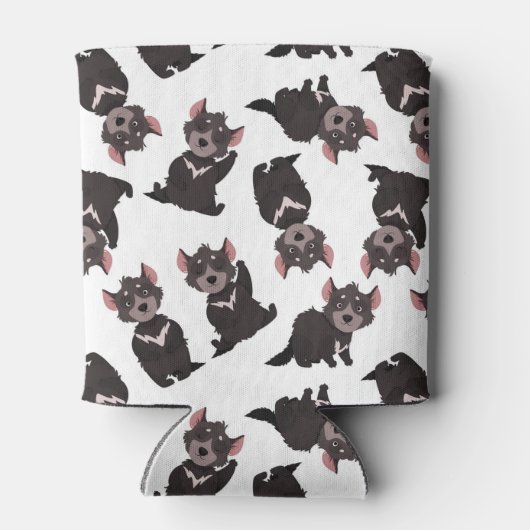 Gepersonaliseerde Australische Tasmaanse duivel Blikjeskoeler (Achterkant)