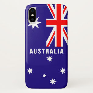 Gepersonaliseerde Australische vlag van Australië Case-Mate iPhone Case