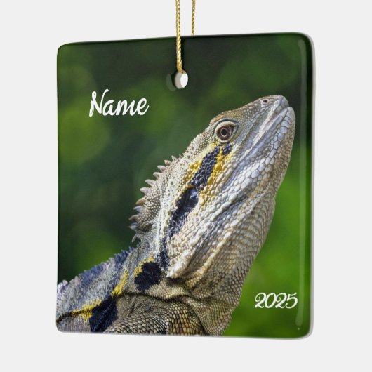 Gepersonaliseerde Australische waterdraak Keramisch Ornament (Links)