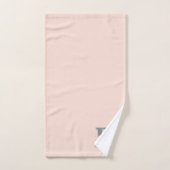 Gepersonaliseerde B-Initiaal Silver Monogram Jouw Bad Handdoek (Handdoek)