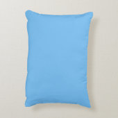 Gepersonaliseerde Baby Blauwe Olifant Accent Kusse Accent Kussen (Achterkant (Verticaal))