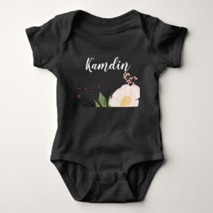 Gepersonaliseerde Baby Body Suit Baby Roze Kosmos Romper