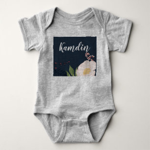 Gepersonaliseerde Baby Body Suit Baby Roze Kosmos Romper