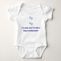 Gepersonaliseerde Baby bodysuit met hilarische quo