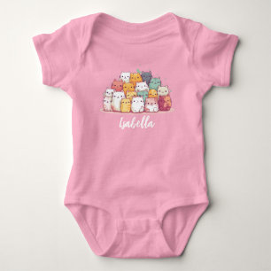Gepersonaliseerde Baby Bodysuit met Schattigee Car