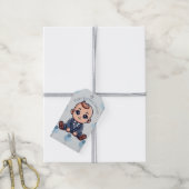 Gepersonaliseerde Baby Boss Gift Label voor verjaa Cadeaulabel (Met Touw)
