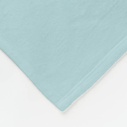 Gepersonaliseerde  Baby Boy Blue Blanket Fleece Deken (Hoek)