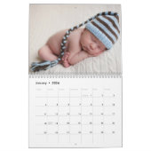 Gepersonaliseerde Baby Boy Foto Pasgeboren Afbeeld Kalender (Jan 2026)