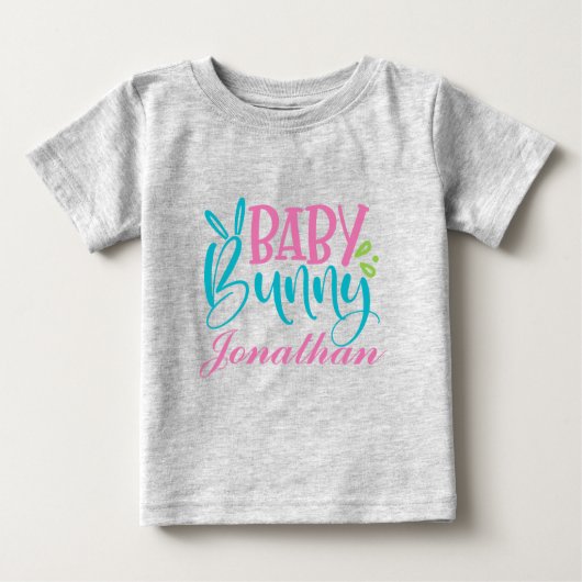 Gepersonaliseerde Baby Bunny - Pasen (Voorkant)