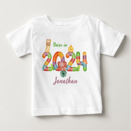 Gepersonaliseerde baby dieren cadeau geboren in 20