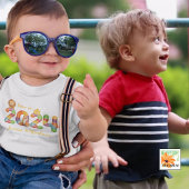 Gepersonaliseerde baby dieren cadeau geboren in 20 romper