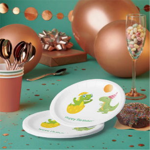 Gepersonaliseerde Baby Dinosaurs Papier Bord