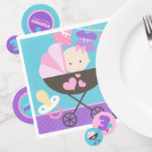 Gepersonaliseerde Baby Doll Verjaardag Party Decor Confetti