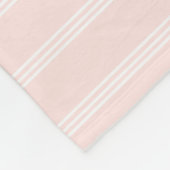 Gepersonaliseerde Baby, een nachtgebed (Psalm 4:8) Fleece Deken (Hoek)