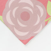 Gepersonaliseerde Baby en mammie Beer Kinderen Fleece Deken (Hoek)