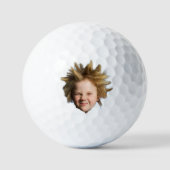 Gepersonaliseerde Baby-foto, Aangepaste Baby-fotog Golfballen (Voorkant)