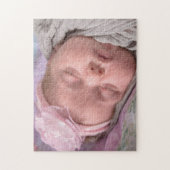 Gepersonaliseerde Baby Fotopuzzle Legpuzzel (Verticaal)
