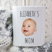 Gepersonaliseerde Baby Gezichtsfoto Vader Mama Ver Mok
