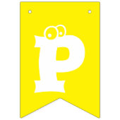 Gepersonaliseerde Baby Girl Verjaardag Vlaggetjes (Derde vlag)