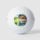Gepersonaliseerde Baby Golfer Golfballen (Voorkant)