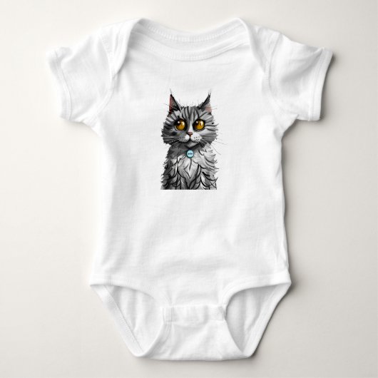 Gepersonaliseerde Baby Jersey Bodysuit (Voorkant)