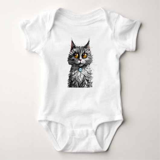 Gepersonaliseerde Baby Jersey Bodysuit (Voorkant)