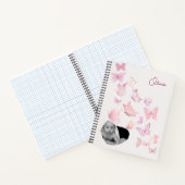 Gepersonaliseerde Baby Keepsake Journal – Butterfl Notitieboek (Binnen)