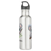 Gepersonaliseerde Baby Koala Waterfles (Achterkant)