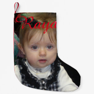 Gepersonaliseerde Baby-kous Kleine Kerstsok