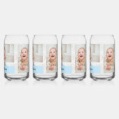 Gepersonaliseerde Baby & MAM Blikvorm Glas (Achterkant)