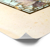 Gepersonaliseerde Baby Meisje - betoverde Faerie P Poster (Hoek)