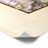 Gepersonaliseerde Baby Meisje - betoverde Faerie P Poster (Hoek)