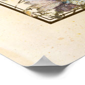 Gepersonaliseerde Baby Meisje - betoverde Faerie P Poster (Hoek)