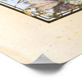 Gepersonaliseerde Baby Meisje - betoverde Faerie P Poster (Hoek)