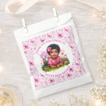 Gepersonaliseerde  Baby Meisje Roze Baby shower
