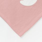 Gepersonaliseerde Baby mijlpaal Fleece Deken (Hoek)