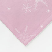 Gepersonaliseerde Baby mijlpaal Fleece Deken (Hoek)