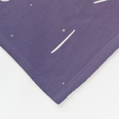 Gepersonaliseerde Baby mijlpaal Fleece Deken (Hoek)