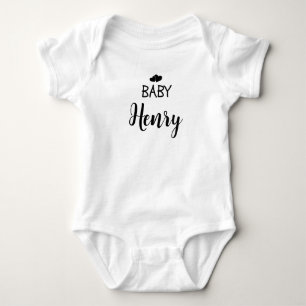 Gepersonaliseerde baby naam bodysuit