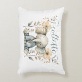 Gepersonaliseerde Baby Olifantkwekerij Accent Kussen (Voorkant(Verticaal))