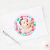 Gepersonaliseerde Baby Photo Stickers (Envelop)