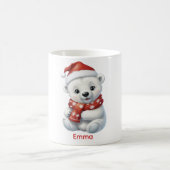 Gepersonaliseerde Baby Polar Beer Kinder Mok (Center)