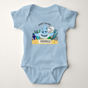 Gepersonaliseerde Baby Shark Baby's Romper